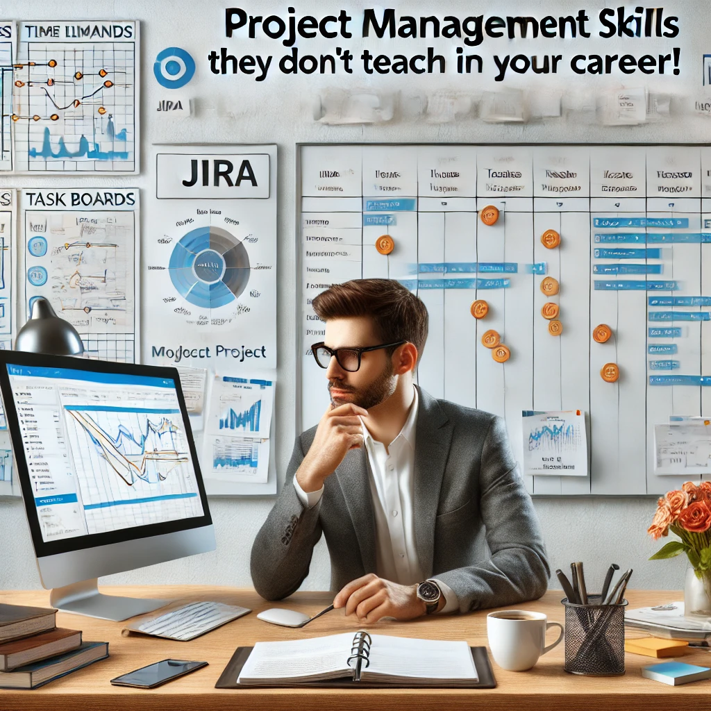 Project Management Skills They Don’t Teach You – How to Really Get Ahead!