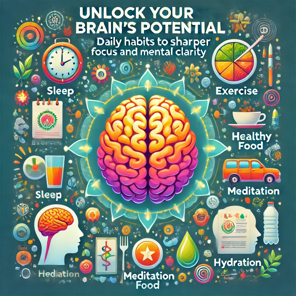 Unlock Your Brain’s Potential: Daily Habits to Sharpen Focus and Mental Clarity